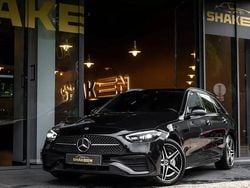 Preto Usado 2023 Mercedes C300e AMG line Carrinha | € 44.990 (Preço justo)