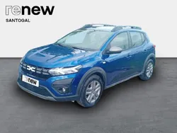 Azul Usado 2023 Dacia Sandero Stepway Citadino | € 17.490 (Preço justo)