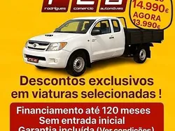Branco Usado 2008 Toyota HiLux Pickup | € 13.990