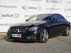 Preto Usado 2017 Mercedes E220 AMG line Sedan | € 35.500 (Preço elevado)