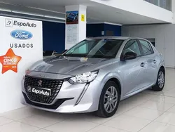 Cinza Usado 2022 Peugeot 208 Active Citadino | € 13.990 (Bom preço)