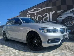 Cinza Usado 2017 BMW 116 Sport Line Citadino | € 16.750