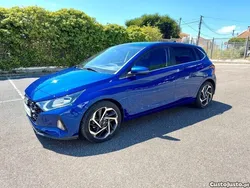 Azul Usado 2021 Hyundai i20 Style | € 16.900 (Preço justo)