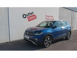 Azul ardózia metalizado Usado 2021 VW T-Cross Style SUV | € 16.850