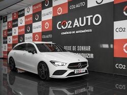 Branco Usado 2023 Mercedes CLA200 AMG line Carrinha | € 39.900