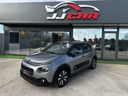 Cinza Usado 2019 Citroën C3 Feel Citadino | € 13.750 (Preço justo)
