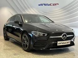 Preto Usado 2021 Mercedes CLA200 Shooting Brake AMG line Carrinha | € 37.900