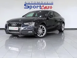 Azul Usado 2013 Audi A5 Sportback | € 18.450 (Preço justo)