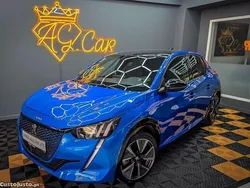 Azul Usado 2022 Peugeot e-208 GT-line Citadino | € 19.900 (Preço justo)