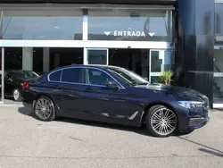 Azul Usado 2017 BMW 520 Sedan | € 25.900 (Preço justo)