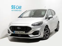 Cinza Usado 2022 Ford Fiesta ST-Line Citadino | € 14.990 (Bom preço)