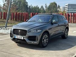 Antracite Usado 2018 Jaguar F-Pace SUV | € 25.900 (Preço justo)