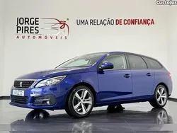 Azul Usado 2018 Peugeot 308 Style Carrinha | € 12.990 (Preço justo)