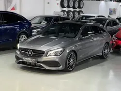 Cinzento Usado 2017 Mercedes CLA200 Shooting Brake AMG line Carrinha | € 21.990 (Preço justo)
