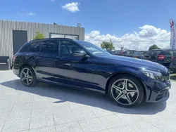 Azul Usado 2020 Mercedes C300e AMG line Carrinha | € 31.500 (Preço justo)