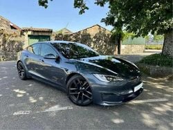 Cinzento Usado 2022 Tesla Model S Plaid Citadino | € 84.990