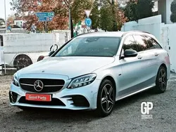 Cinzento Usado 2021 Mercedes C300e AMG line Carrinha | € 34.900