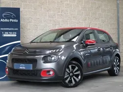 Cinza Usado 2019 Citroën C3 Feel Citadino | € 11.750 (Preço justo)