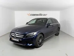 Azul escuro Usado 2020 Mercedes C300e Avantgarde Carrinha | € 29.980 (Bom preço)