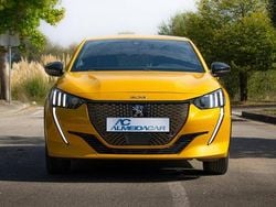 Amarelo Usado 2020 Peugeot e-208 GT Citadino | € 14.990 (Bom preço)
