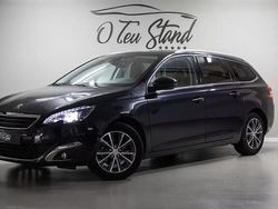 Azul escuro Usado 2017 Peugeot 308 SW Allure Carrinha | € 12.250