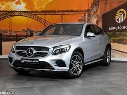 Cinza Usado 2017 Mercedes GLC250 AMG line Coupé | € 29.900 (Super Preço)