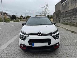 Branco Usado 2022 Citroën C3 PureTech Citadino | € 12.500 (Bom preço)