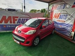 Vermelho Usado 2009 Peugeot 107 Citadino | € 5.500 (Preço justo)