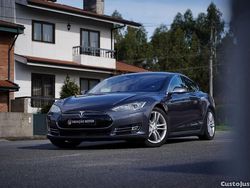 Cinza Usado 2015 Tesla Model S Citadino | € 25.900 (Bom preço)