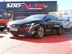 Azul (metalizado) Usado 2020 Peugeot 508 GT-line Carrinha | € 24.500 (Preço elevado)