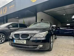 Preto Usado 2007 BMW 520 Sedan | € 6.990 (Bom preço)