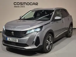 Cinza Usado 2021 Peugeot 3008 Allure SUV | € 22.900 (Preço justo)