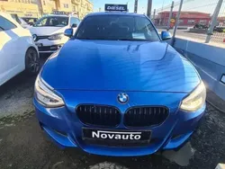 Azul Usado 2014 BMW 116 Citadino | € 15.450 (Preço elevado)