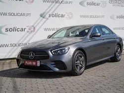 Cinza Usado 2023 Mercedes E300 AMG line Sedan | € 58.500 (Preço elevado)