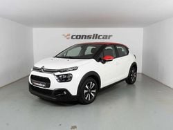 Branco Usado 2021 Citroën C3 PureTech Citadino | € 13.980 (Preço justo)
