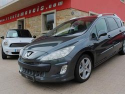 Cinzento Usado 2009 Peugeot 308 SW Premium Carrinha | € 4.990