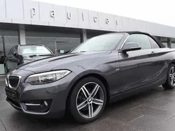 Cinza Usado 2016 BMW 225 Sport Line Coupé | € 29.900 (Preço justo)