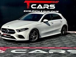 Branco Usado 2018 Mercedes A180 AMG line | € 26.900 (Preço elevado)