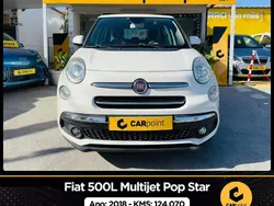 Branco Usado 2018 Fiat 500L Pop Star Monovolume | € 13.900 (Preço elevado)