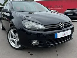 Preto Usado 2011 VW Golf VI Highline | € 8.250 (Preço justo)