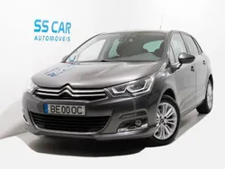 Cinza Usado 2015 Citroën C4 Feel Citadino | € 9.490 (Bom preço)