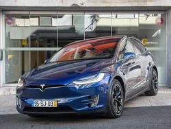 Azul Usado 2017 Tesla Model X SUV | € 37.900 (Bom preço)