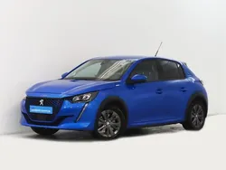 Azul Usado 2021 Peugeot e-208 Citadino | € 17.450 (Preço justo)