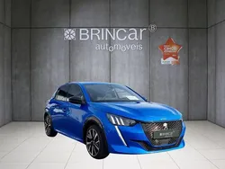 Azul Usado 2021 Peugeot 208 GT Citadino | € 14.890 (Preço justo)