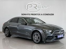 Cinza Usado 2024 Mercedes C300 AMG line Sedan | € 53.900 (Bom preço)