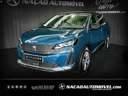 Azul Usado 2022 Peugeot 3008 | € 21.490 (Bom preço)
