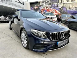 Azul Usado 2018 Mercedes E220 AMG line Cabrios | € 44.950 (Preço justo)