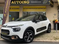 Branco Usado 2023 Citroën C3 PureTech Citadino | € 14.980 (Preço justo)