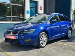 Azul Usado 2020 Seat Leon ST Carrinha | € 15.900 (Preço justo)