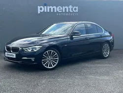 Azul Usado 2017 BMW 320 Luxury Line Sedan | € 23.850 (Preço elevado)